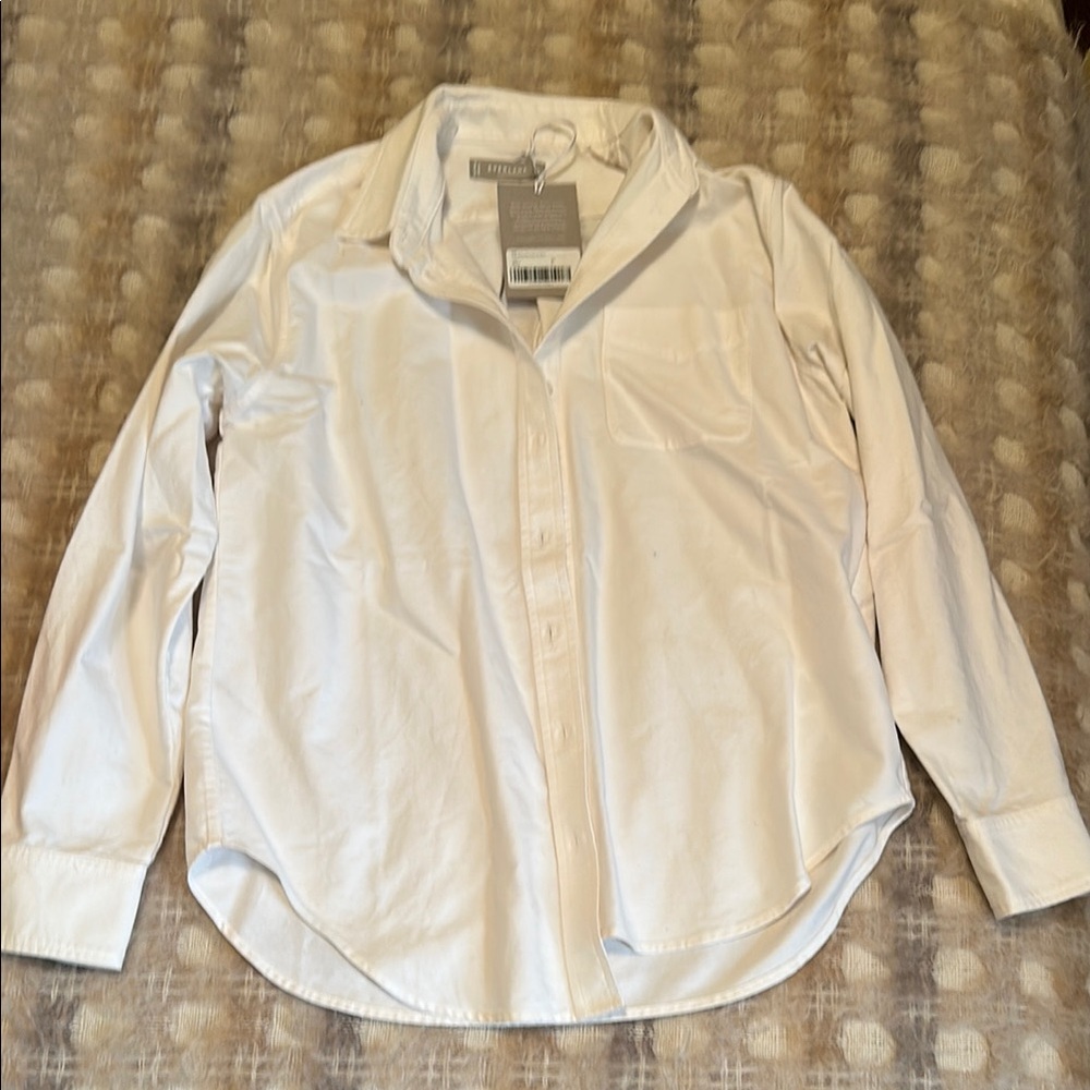 White Button-Up Shirt